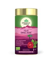 Ceai si cafea - Ceai Tulsi (Busuioc Sfant) Trandafir Dulce