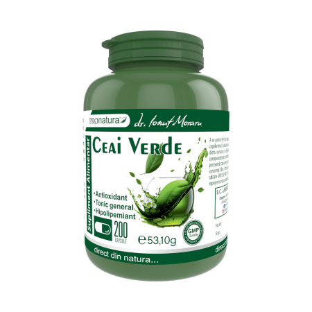 Slabit - Ceai verde, 200 capsule, Medica