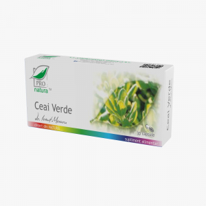 Antioxidanti - Ceai Verde, 30 capsule, Medica
