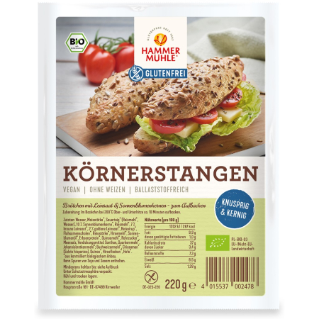 Alimente - Chifle cu seminte de in si floarea soarelui, fara gluten, eco