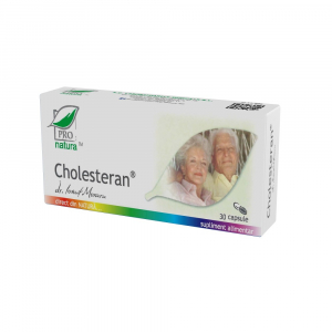 Sistemul digestiv si afectiuni digestive - Cholesteran, 30 capsule, Medica