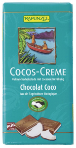 Alimente - Ciocolata bio cu cremă de cocos HIH