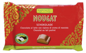 Ciocolata bio - Ciocolata Bio Nougat Cristallino HIH