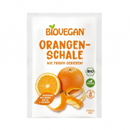 Ingrediente bio pentru copt - Coaja bio de portocala rasa