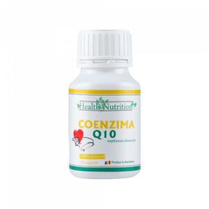 Inima si circulatie - Coenzima Q10 100% naturala, 120 capsule, Health Nutrition