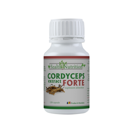 Antioxidanti - Cordyceps Extract Forte 100% natural, 120 capsule, Health Nutrition