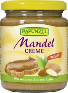 Produse de post - Cremă bio de migdale Vegana