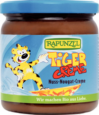 Alimente - Cremă bio de nuca Nougat Tiger 400g