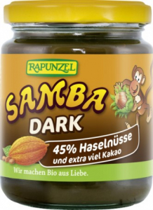 Alimente - Crema de ciocolata bio Samba dark