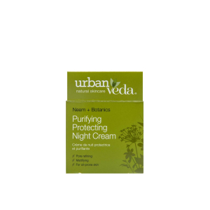 Crema de noapte protectiva cu ulei de neem- pentru ten gras, Purifying - Urban Veda, 50 ml [2]