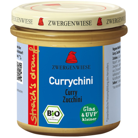 Alimente de baza - Crema tartinabila bio cu curry si zucchini, fara gluten