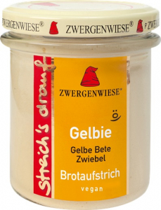 Produse de post - Crema tartinabila vegetala bio Gelbie cu sfecla galbena si ceapa
