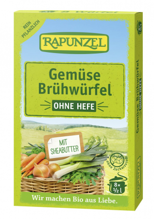 Semipreparate - Cuburi de supa de legume bio fara drojdie