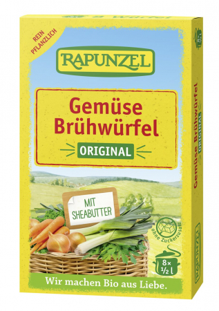 Semipreparate - Cuburi de supa de legume bio original