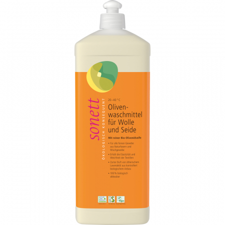 Grija fata de casa - Detergent ecologic cu masline pentru lana și matase