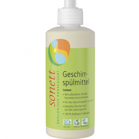 Produse bio pentru curatarea vaselor - Detergent ecologic pentru spalat vase cu lamaie