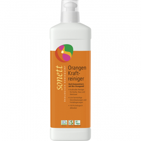 Produse bio pentru curatenia casei - Detergent ecologic universal concentrat cu ulei de portocale
