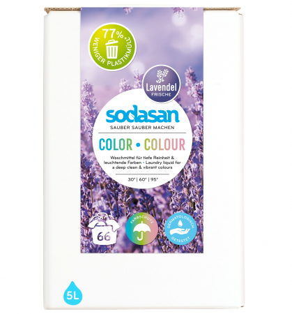 Detergenti - Detergent lichid pentru rufe colorate cu lavanda bag-in-box