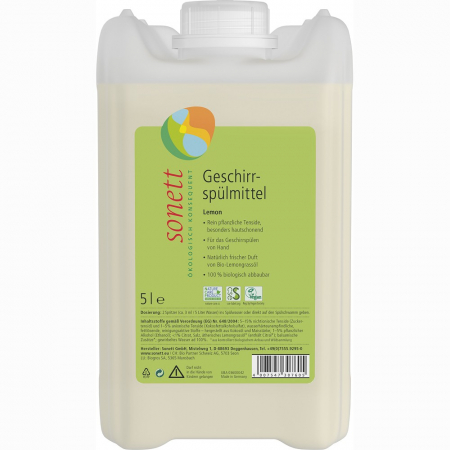 Produse bio pentru curatarea vaselor - Detergent pentru spalat vase cu lamaie bio