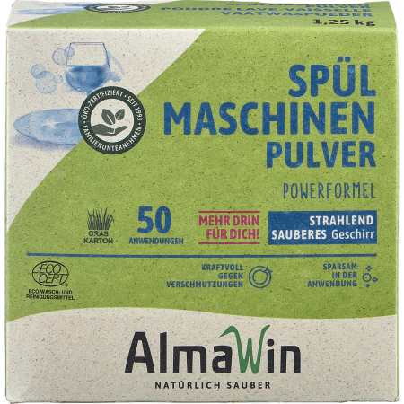 Produse bio pentru curatarea vaselor - Detergent pudra pentru masina de spalat vase