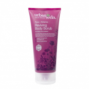 Exfoliere - Exfoliant hidratant pentru corp cu ulei de trandafir de Damasc, Reviving - Urban Veda, 200 ml