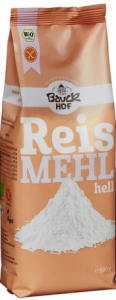 Orez, faina, gris - Faina alba de orez bio fara gluten