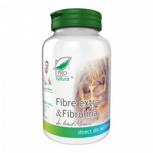 Sistemul digestiv si afectiuni digestive - Fibre extra și fibrulină, 60 comprimate, Medica