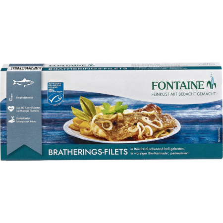 Alimente - File de hering prajit in marinada condimentata