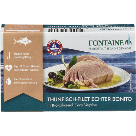 Alimente - File de ton in ulei bio de masline