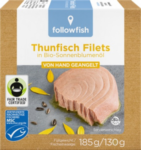 Alimente - File de ton in ulei de floarea soarelui Bio
