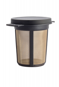 Ceai si cafea - Filtru ceai permanent cu capac (negru) M