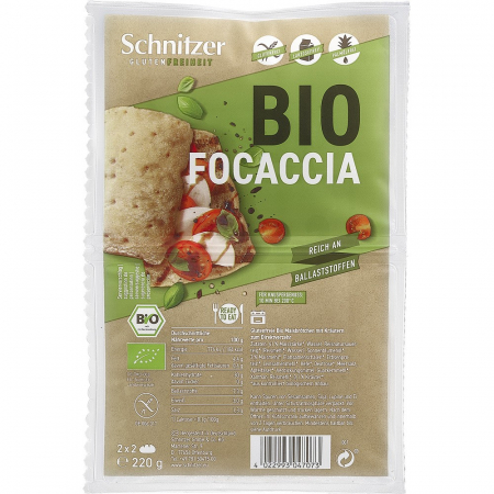 Paine bio - Focaccia fara gluten