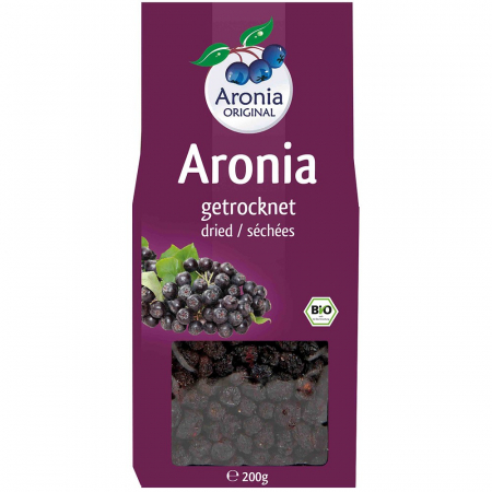 Deshidratate - Fructe de aronia bio uscate