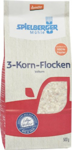 Alimente - Fulgi din 3 cereale integrale bio