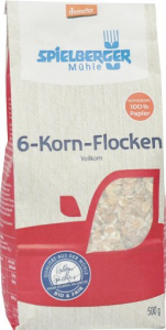 Alimente - Fulgi din 6 cereale integrale  bio