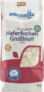 Alimente - Fulgi mari de ovaz bio integrali FARA GLUTEN Demeter
