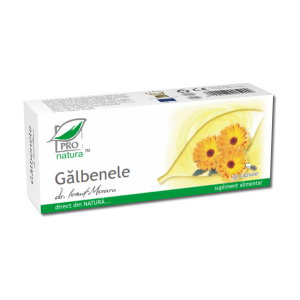 Sistemul digestiv si afectiuni digestive - Galbenele, 30 capsule, Medica