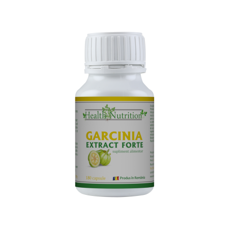 Imunitate - Garcinia Extract Forte 100% naturala, 180 capsule, Health Nutrition