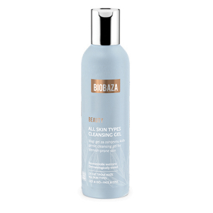 Curatare si demachiere ten - Gel de curatare natural, pentru toate tipurile de ten, Biobaza, 200ml