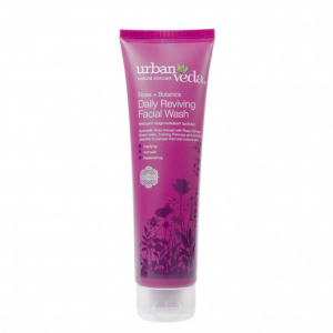 Curatare si demachiere ten - Gel de curatare pentru fata cu ulei de trandafir de Damasc - ten matur, Reviving - Urban Veda, 150 ml