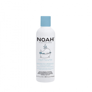 Gel de dus - Gel de dus cremos cu lapte zahar pentru copii , Noah, 250 ml