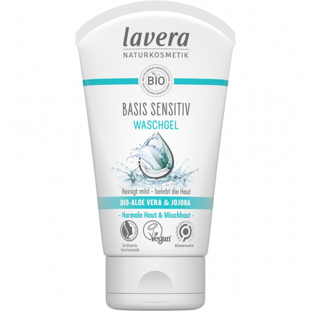 Cosmetice - Gel pentru curatare cu aloe vera bio si jojoba, sensitiv