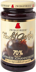 Alimente - Gem de coacaze negre FARA ZAHAR indulcit cu nectar de agave
