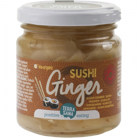 Mancare asiatica bio - Ghimbir murat pentru sushi bio