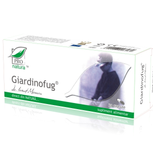 Sistemul digestiv si afectiuni digestive - Giardinofug, 30 capsule, Medica