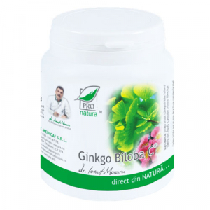 Antioxidanti - Ginkgo Biloba C, 200 capsule, Medica