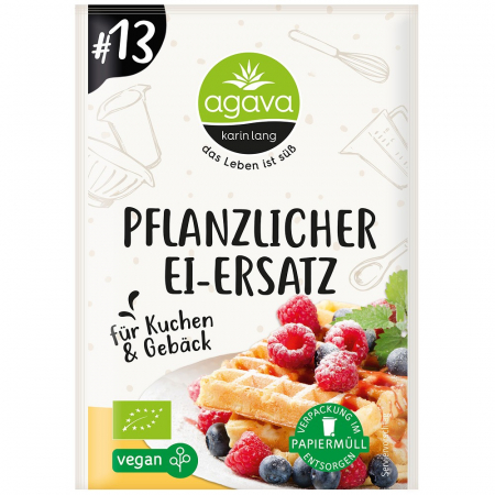 Ingrediente bio pentru copt - Inlocuitor vegan bio pentru oua