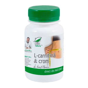 Antioxidanti - L-Carnitina&Crom, 60 capsule, Medica