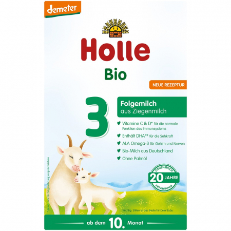 Lapte praf bio - Lapte praf bio de capra pentru sugari, +10 luni, Formula 3