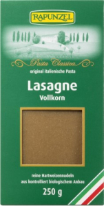 Produse de post - Lasagna integrala bio
